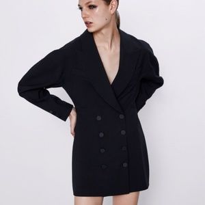 FULL SLEEVE TUXEDO DRESS  size S